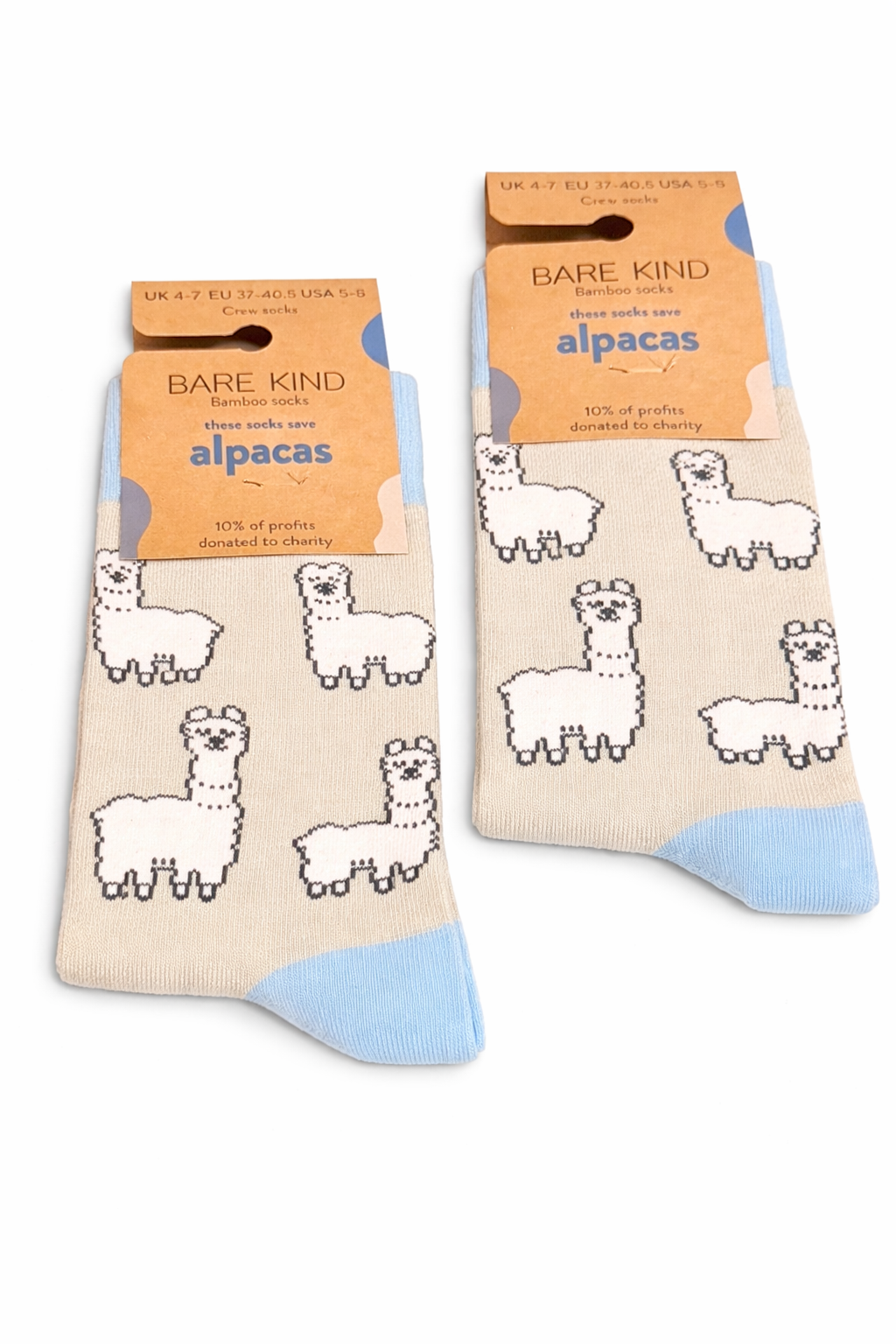 Bare Kind Bamboo Socks – Alpaca Design